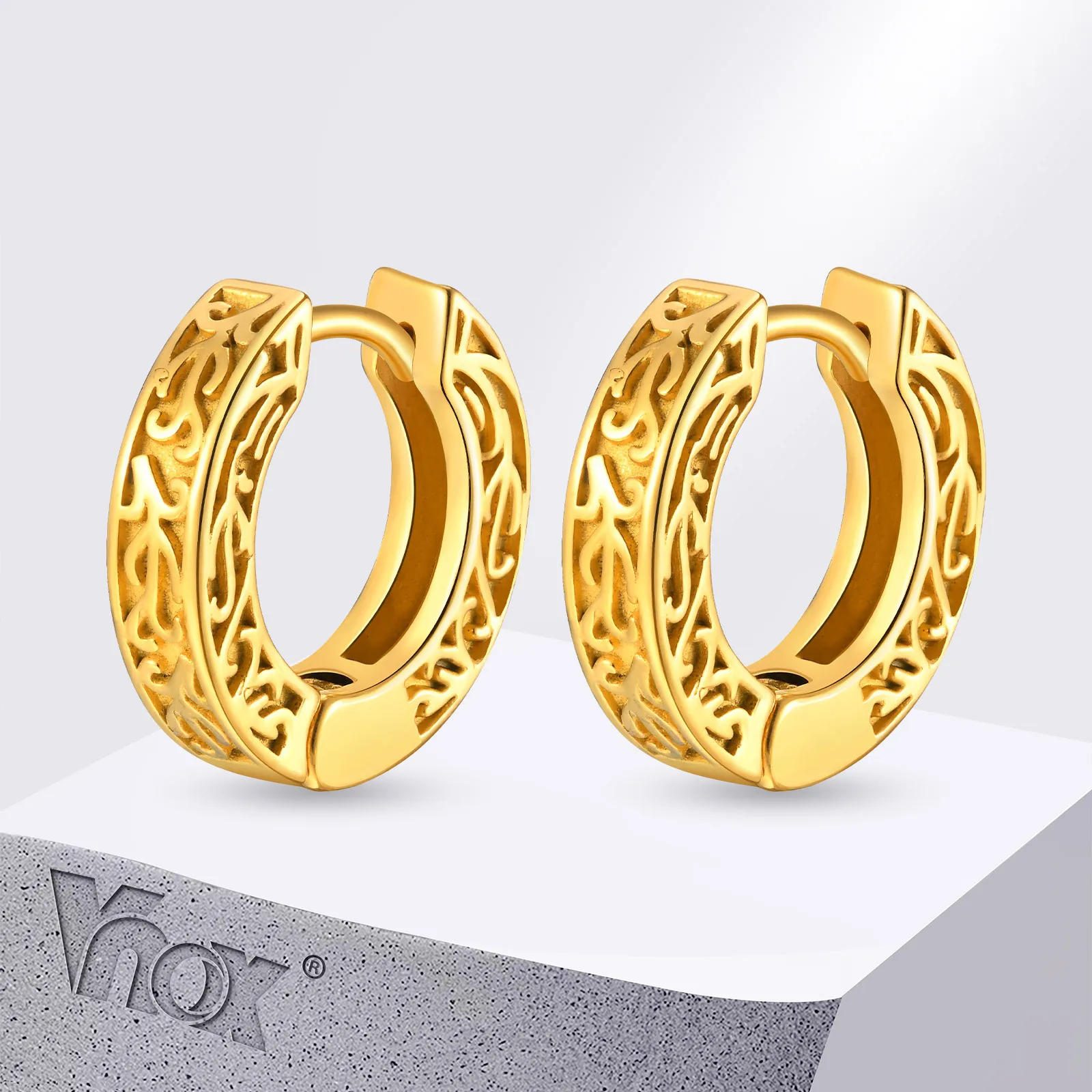 Vnox Vintage Hollow… - image