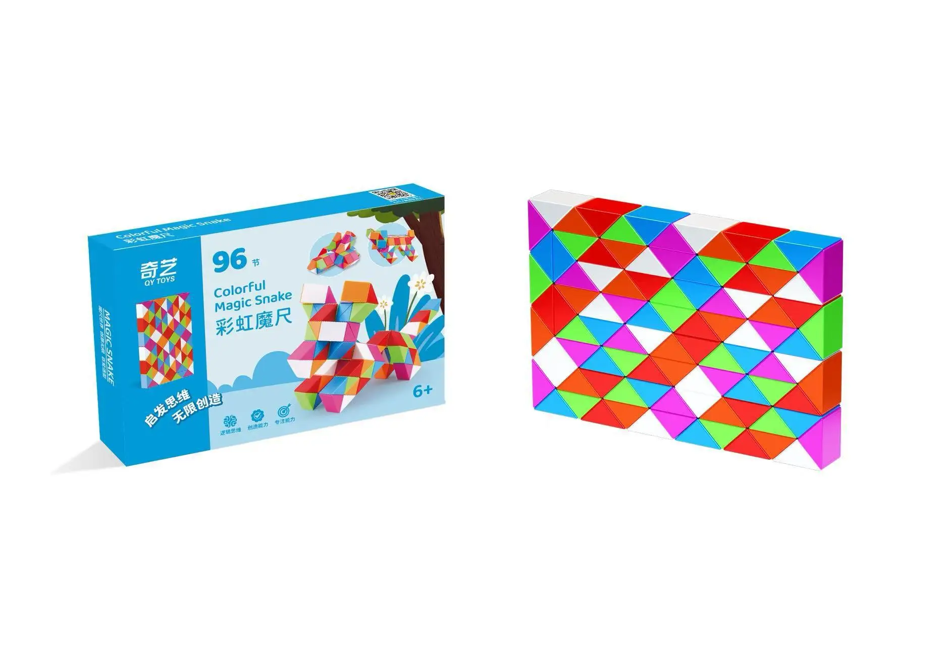 

Новая развивающая магическая доска Qiyi Rainbow Color (96/108 элементов) для развития интеллекта детей