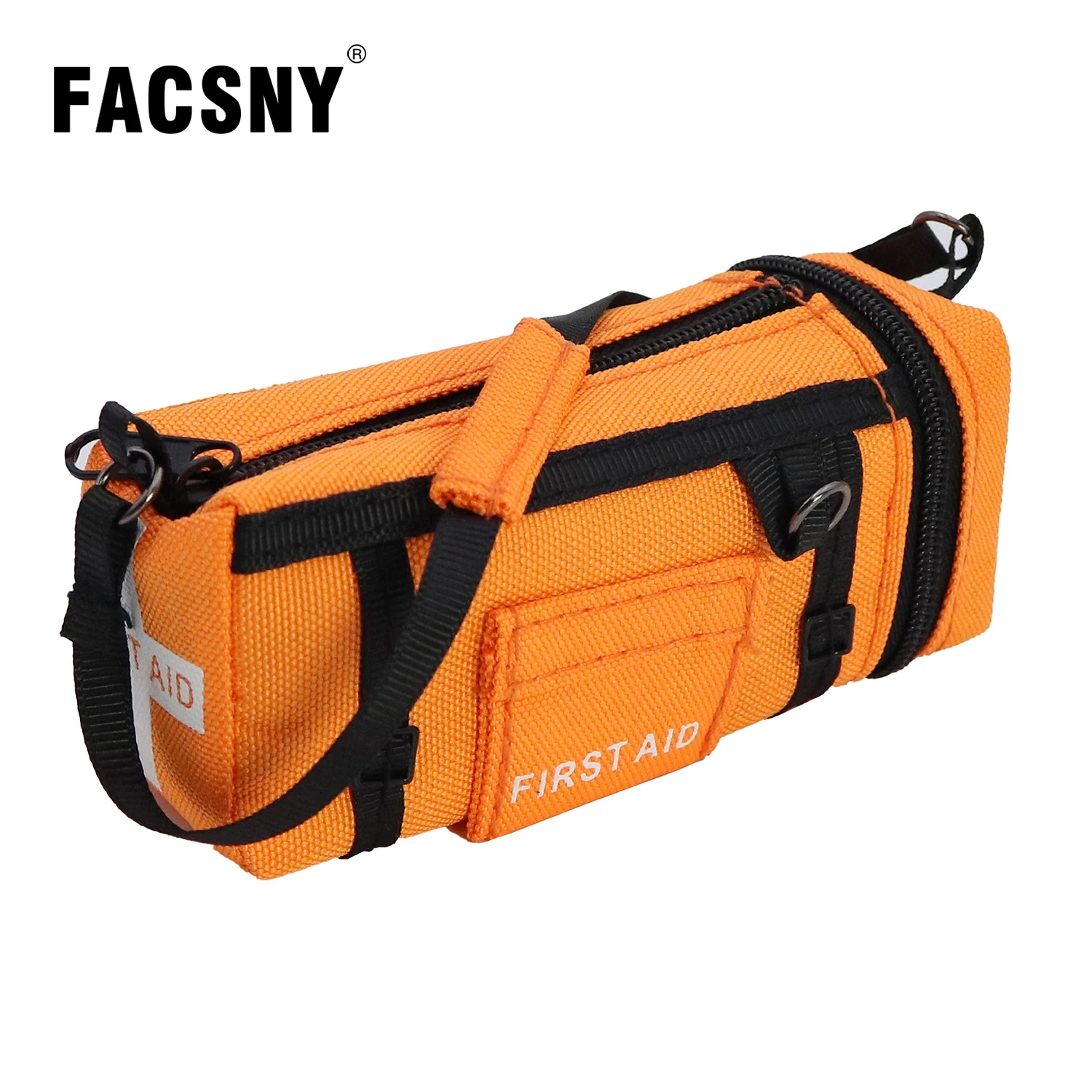 Simulação bagageiro saco de resgate kit primeiros socorros decoração para 1/10 rc rastreador carro trx4 defender scx10 rc4wd yikong