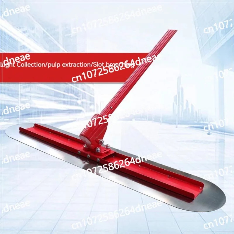 Handheld Concrete Polishing Large Trowel Cement Pavement Floor Leveling Tool Push-Pull Scraper Leveling Machine