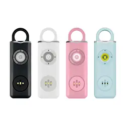 Personal Safety Alarm Rechargeable Emergency Alarm for Women Men Hiking