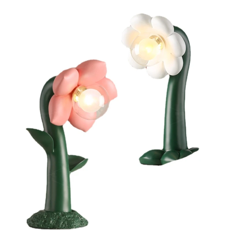 

XL Flower Table Lamp Decoration Bedroom Bedside Table Home Decoration Wedding Gift Birthday Gift I