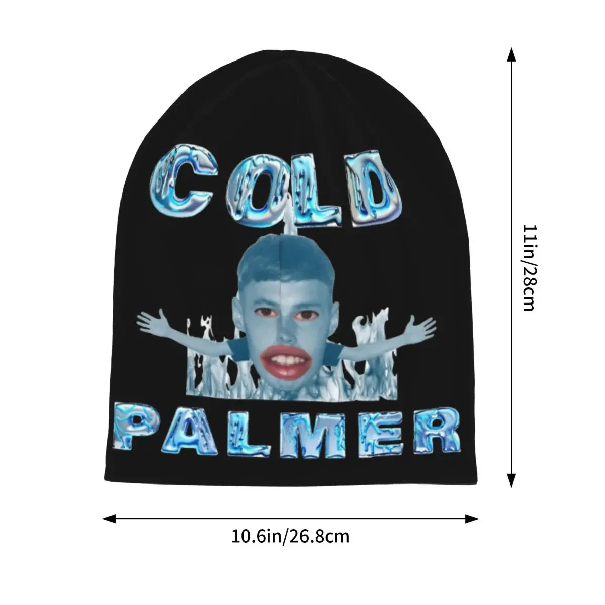 Men Women Cold Palmer Funny Meme Chemo Beanie Cap Accessories Winter Headwear Football Soccer Bonnet Knitting Hat Wonderful Gift