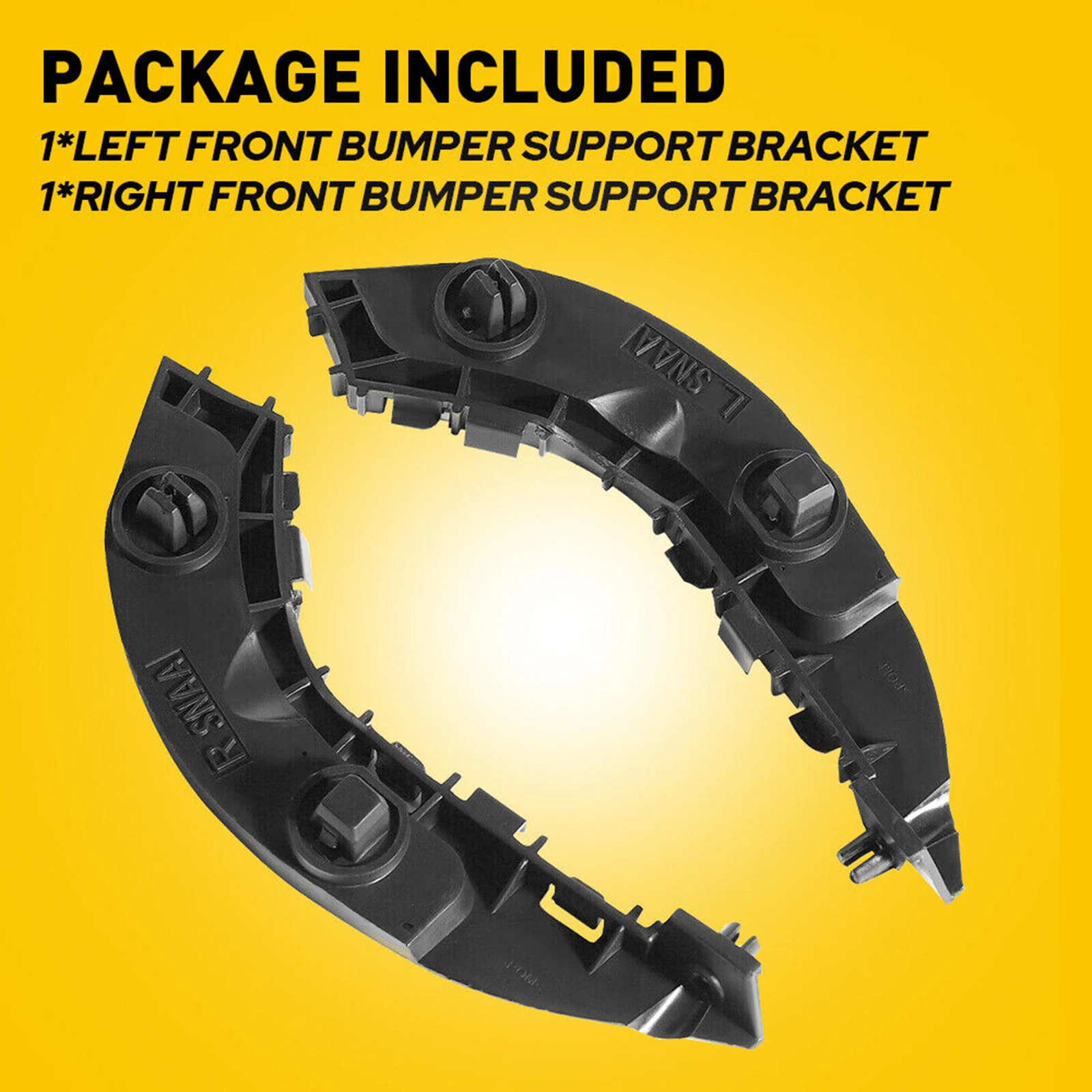 

2 шт. 71193SNAA02 Кронштейн переднего бампера автомобиля для Honda Civic EX-L Sedan 2011 Civic Hybrid Sedan 2006-2011, номер детали 71198SNAA02