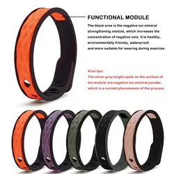 Power Ionics Bracelet Prism 2000 Ions Titanium Germanium Bracelet Balance Human Power Balance Bracelet Wristband