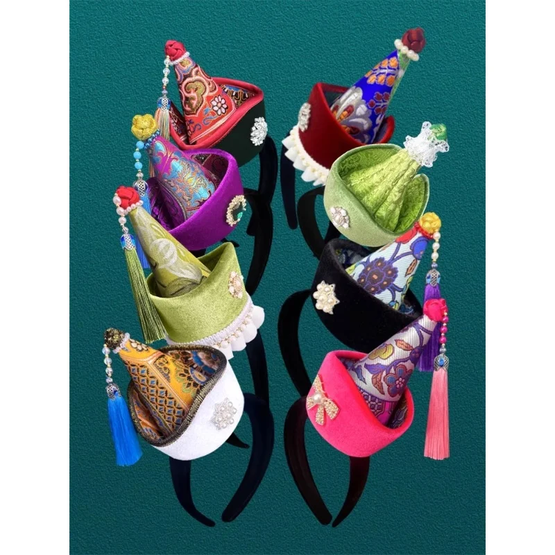 

Mongolian Minority Small Hat Headband Headwear