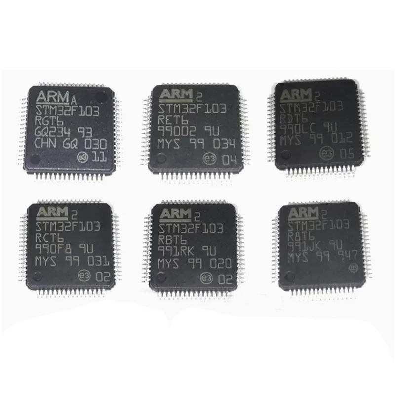 SMT32F103C8T6 STM32F103V8T6 STM32F103VBT6 STM32F103VCT6 SMT32F103RFT6  STM32F103RGT6 STM32F103VET6 STM32F103RBT6 STM32F103CBT6