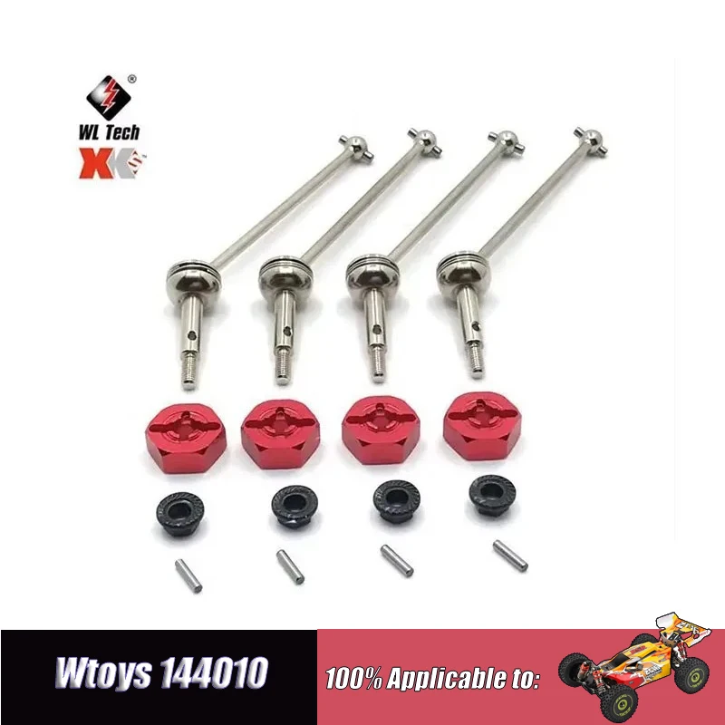WLtoys 144001 144010 124016 124017 124018 124019 RC Auto Upgrade Metall Ersatzteile Kardanachse Hundeknochen Hinterachse Autoteile