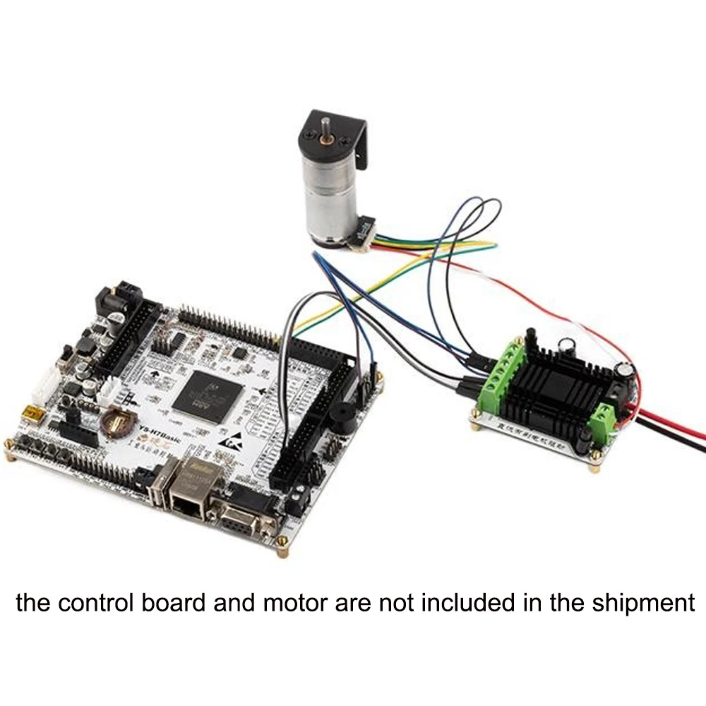 

TB6642 Brushed Driver Module Dual Way H-bridge Motor Drive Module 10-36V Brush Motor Drive Board 2.5A Brush Motor Controller