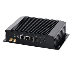 Fanless Mini PC Alder Lake N100 Windows 11 Pro Intel 12th DDR4 16GB RAM 512GB 2*HDMI 1*DP 2*COM Desktop Gamer Computer Work HTPC