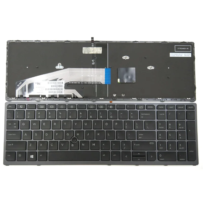 

New Laptop Keyboard for HP Zbook 15 G3 17 G3 Series Backlit 848311-001