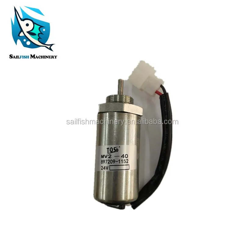 PC75 PC120-6 Swing Solenoid Valve Coil Excavator