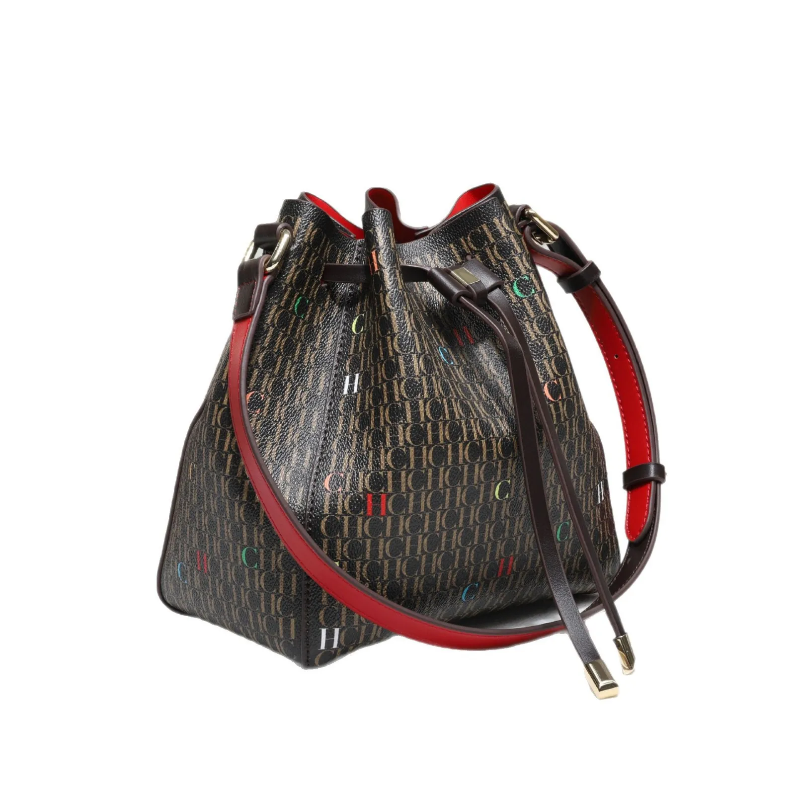 Basket Weave Tote Bag For Women Drawstring Closure Shoulder Bag Straw Style Market Bag Summer Beach Boho Chic Purse