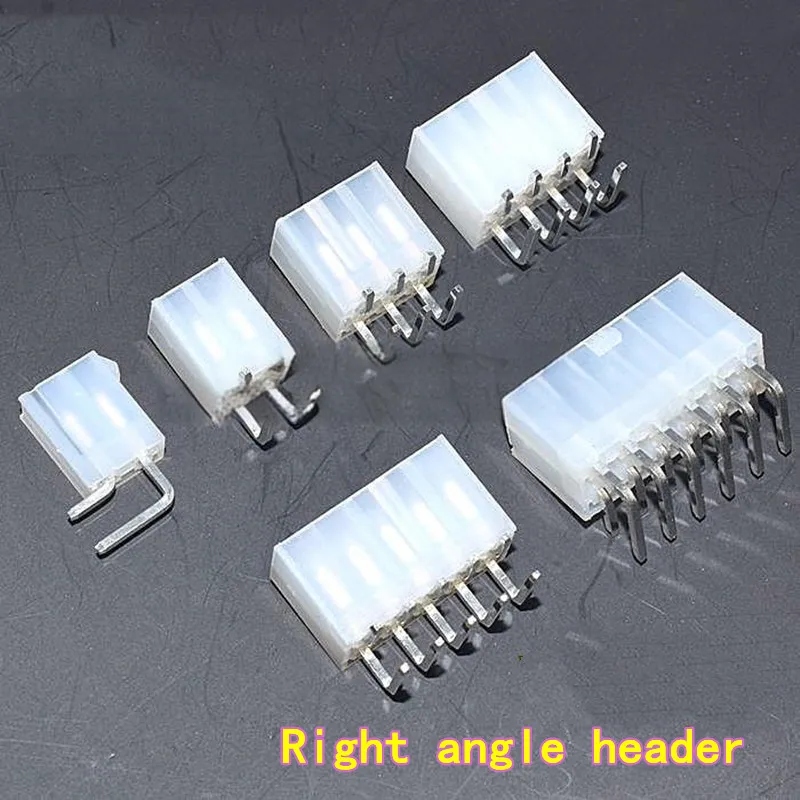 20PCS 4.2mm Connectors 5557/5569, Straight & Right Angle Pins, Female Sockets & Male Headers, 2P/4P/6P/8P/10P/12P