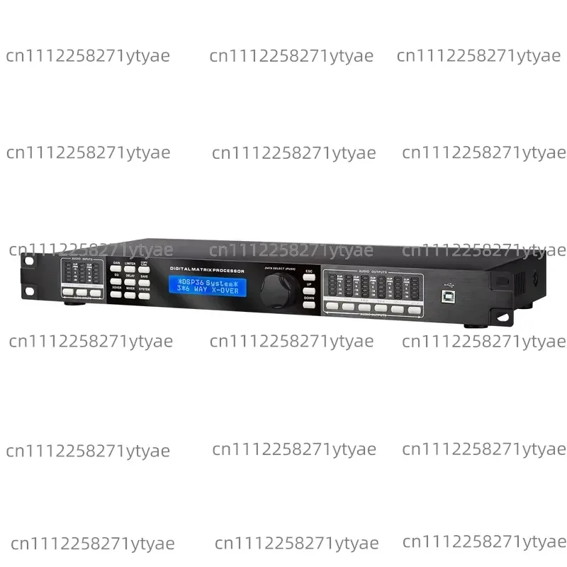 Professional Digital Audio Processor 3.0 Channel 3 DSP Cascaded 6-channel Conference Amplifier