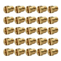 25Pcs Main Jet Nozzles 55-115 M5 For Dellorto PHBG 21 19.5 19 SHA 13,14,15 16 19 20 SHBC 19 5mm Carburetor Main Jet Tools Sets