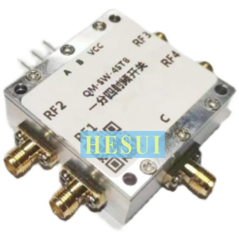 DC-8G Four-opção RF Switch, SP4T Broadcast Radio Broadband, Todos Interruptor de Quatro Opções