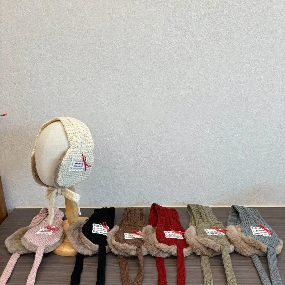 الأذن الاعوجاج الدانتيل تسمية الخريف الشتاء غطاء للأذنين يندبروف محبوك الأذن يفشل متعددة الوظائف سميكة الفتيات عقال