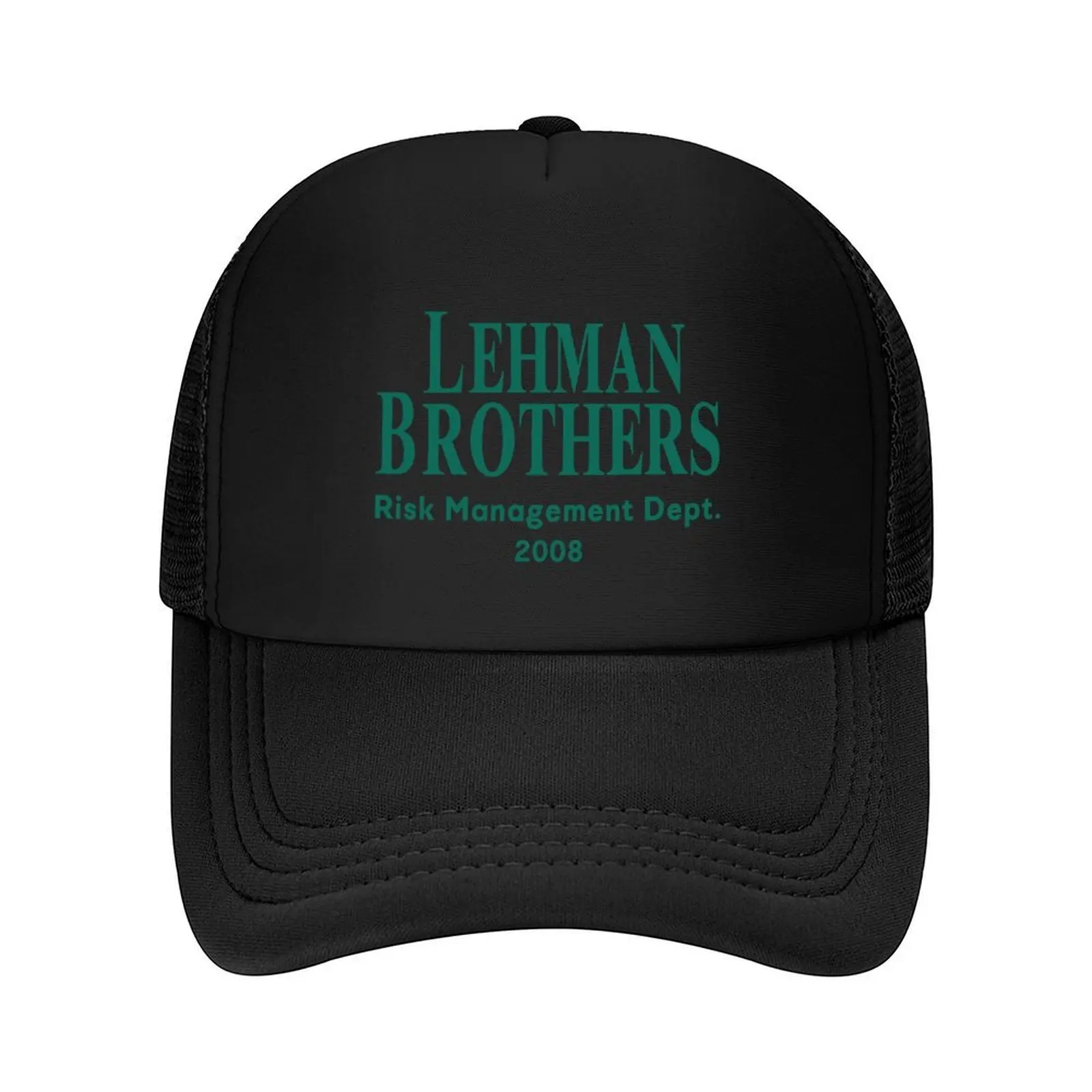 

Lehman Brothers Risk Management Department 2008 Baseball Cap Snap Back Hat Snapback Cap Rugby Women's Golf Wear Men's