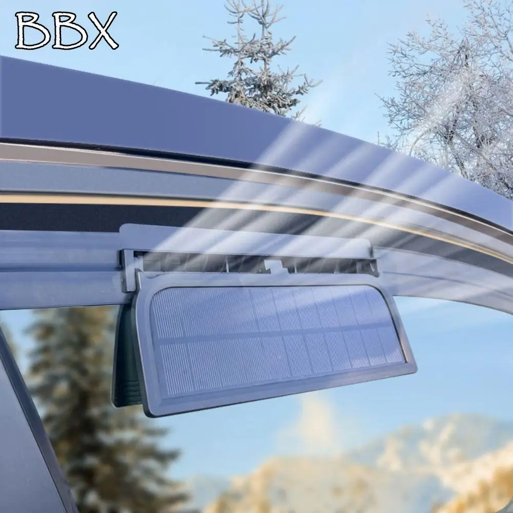 

Durable 3 Head Solar Car Cooling Fan Air Vent Energy-saving Car Exhaust Fan ABS Radiator Car Window Fan Summer