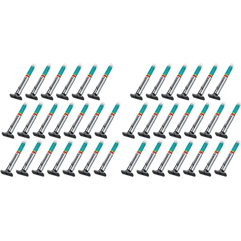 AFOURT-40 Packs Tyre Tread Depth Gauge Color Coded Tire Depth Gauge Tool Tire Tread Depth Accurate Measurement Tools