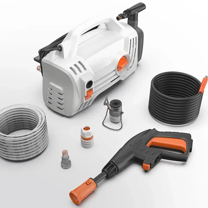 

220v Electric New Upgrade Car Washing Machine 1400W Household Portable Car Washing Pump 220v High Pressure Washer