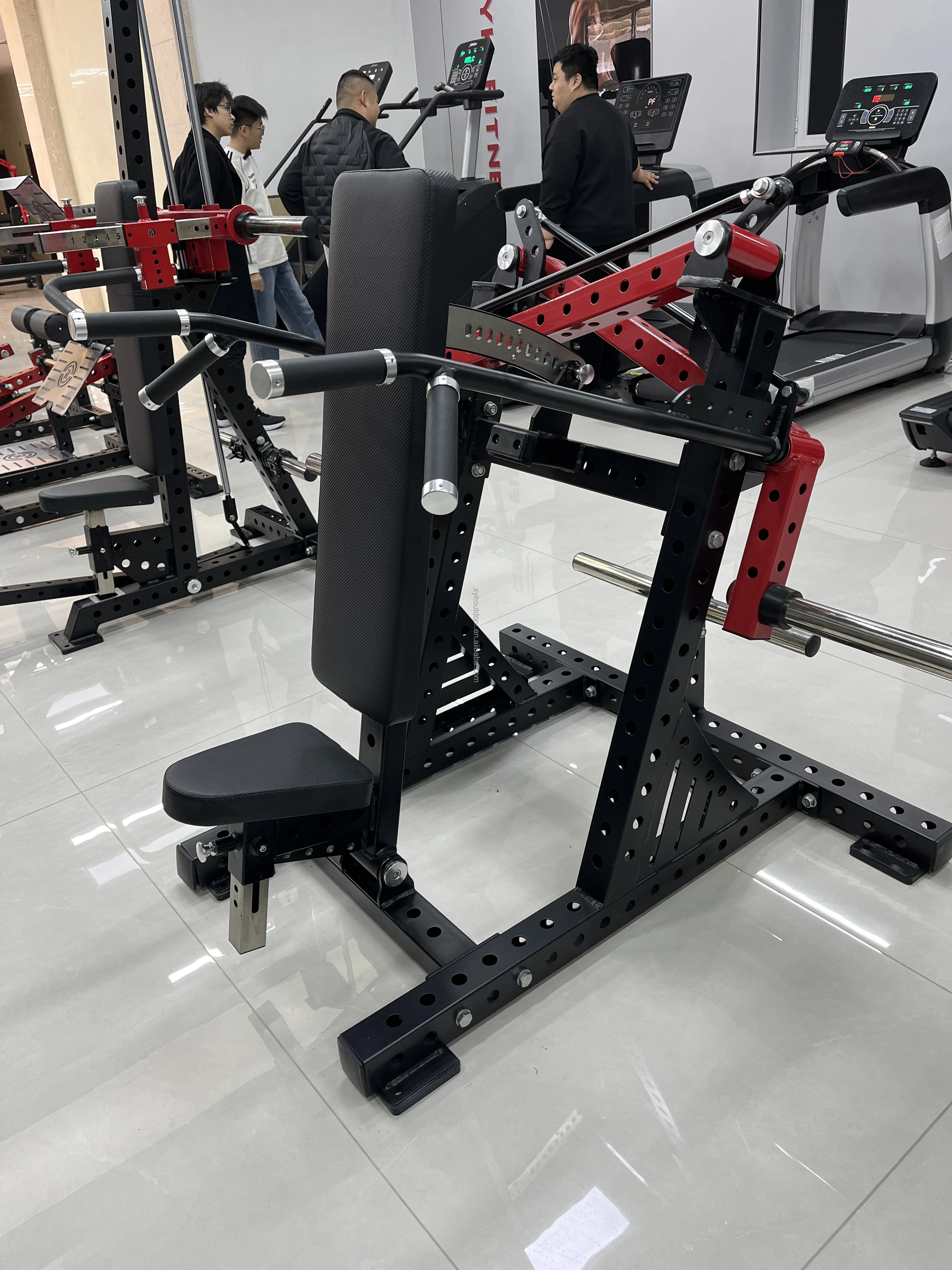Ergonomic Seated Scissor Shoulder Trainer Space-Saving Upper Body Workout Machine for Home & Commercial Use