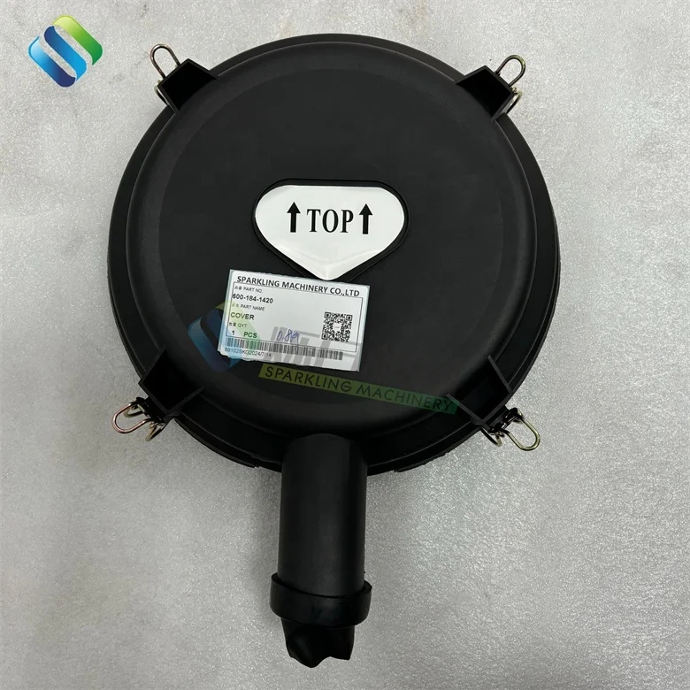 600-184-1420 PC228 PW180 قطع غيار ماكينات البناء غطاء مرشح الهواء للحفارة