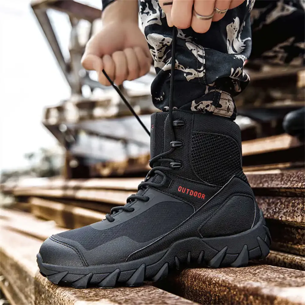 Mid Calf Round Tip Men\'s High Top Sneakers Luxury Original Boots Shoes Sneakers Men All Brands Sport Out Sneacker Order