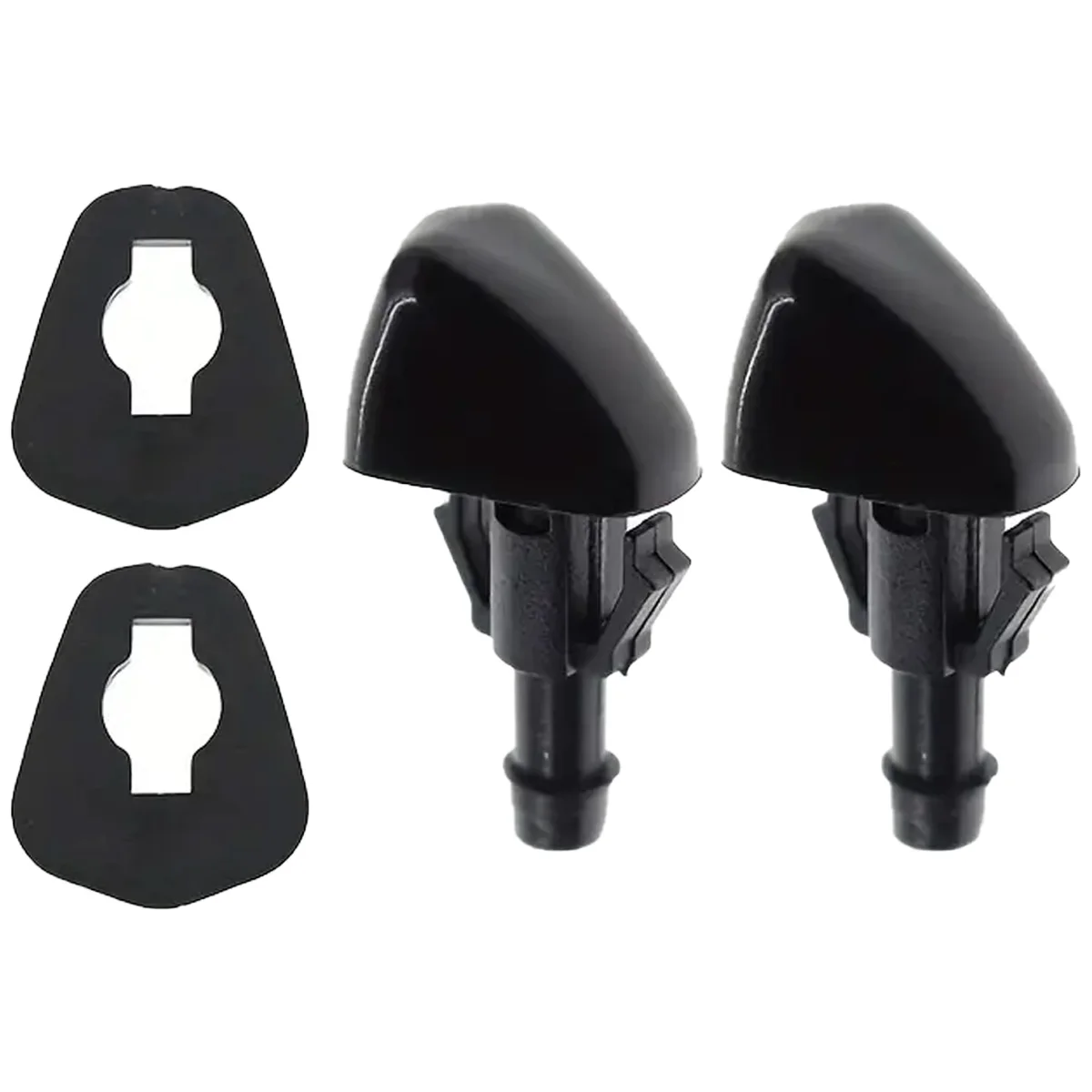 PINMOAP 2PCS Ugello di spruzzo Materiale ABS Adatto per Suzuki Swift Alto SX4 Liana Auto Parabrezza Tergicristallo Ugello di Pulizia 3834056K00