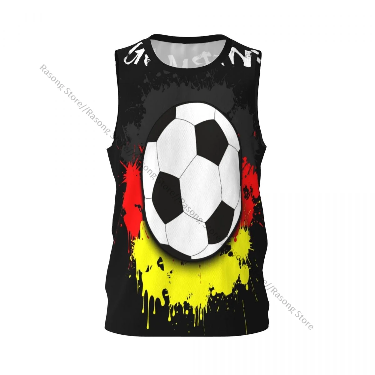 High School Basketball Jersey Germany Flag Soccer Ball Against Pattern Mens Game Movie Shirt Cosplay Clothing