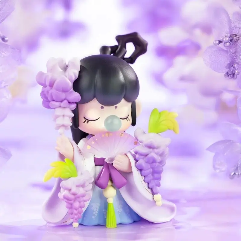 ROLIFE Authentic Nanci Wind Blossom Flower Collection Series Blind Box Art Figure Desk Decoration Collectible Birthday Gift Toy