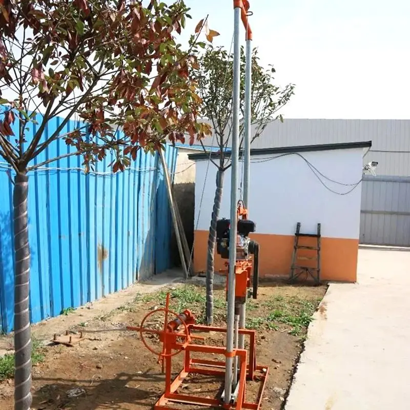 

Customized 80m High-Performance Fold Water Well Drilling Rig Engine Pump Mini Water Well Drilling Rig