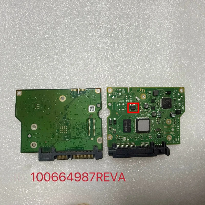 Hard Disk Drive PCB Board 100664987 REVA REVB, Desktop HDD Circuit Logic Board