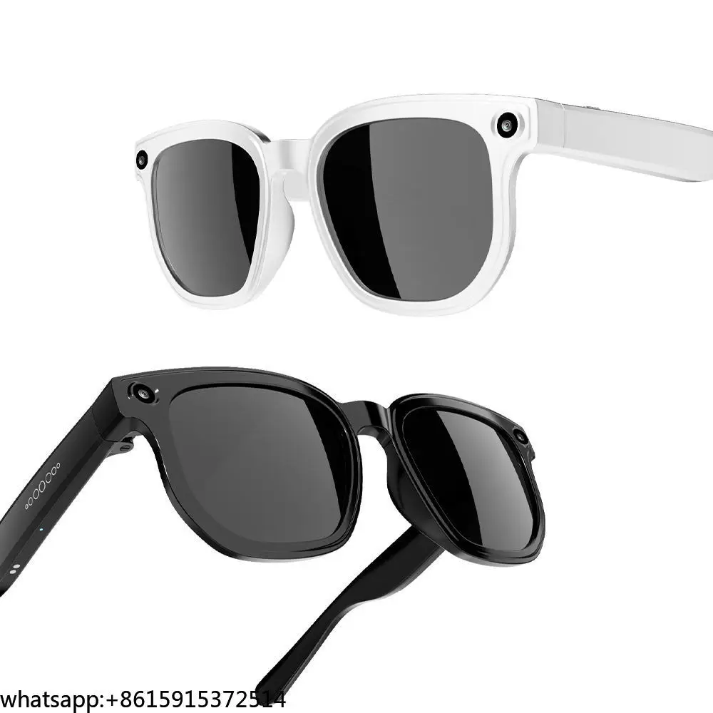 TCDSTAR NEWTCDSTAR  H03 AI Smart Glasses With 8MP HD Camera Al Voice Assistant BT Call Video Recording Sunglasses Men Women 2026