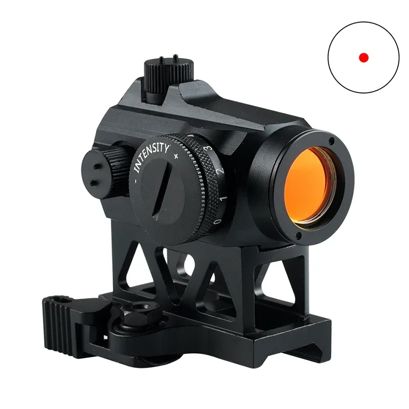 

Tactical Red Dot Sight Compact Reflex Airsoft Outdoors Pistol Optics Scope 2 MOA Mini Riflescope with 20mm Hunting Accessories