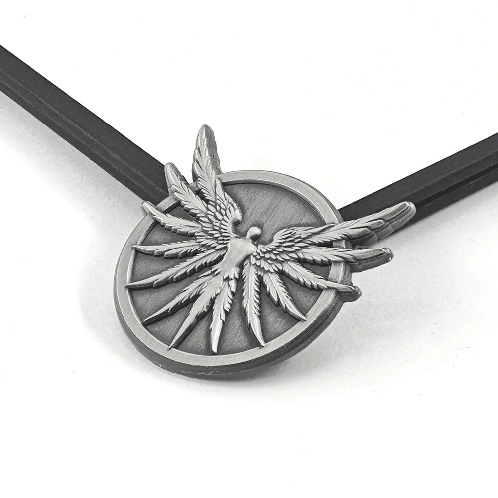 SCP-001 Torwächter-Brosche Seraphim Metall-Abzeichen Sechsflügeliger Engel Emaille-Pin Mystisches Fantasy-Spiel Community-Abzeichen Schmuckgeschenk – Detail 10