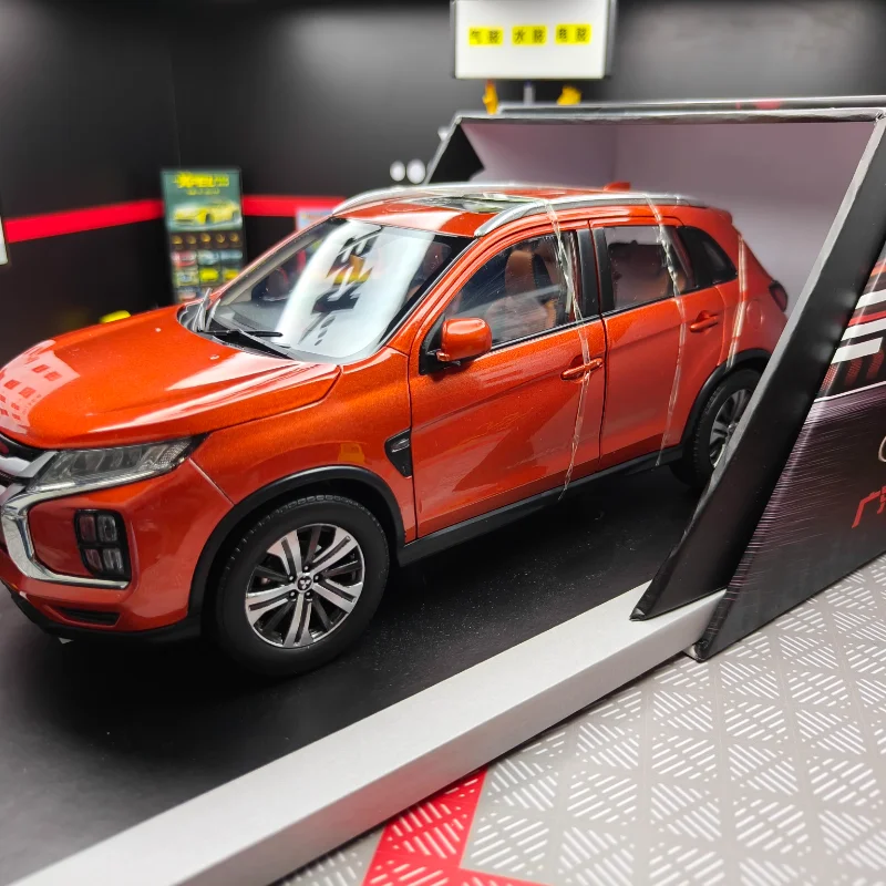 Diecast 1:18 Schaal GAC Mitsubishi ASX Originele Volledige Deur Legering Model Auto Collectible Toy Gift Souvenir Display Ornament
