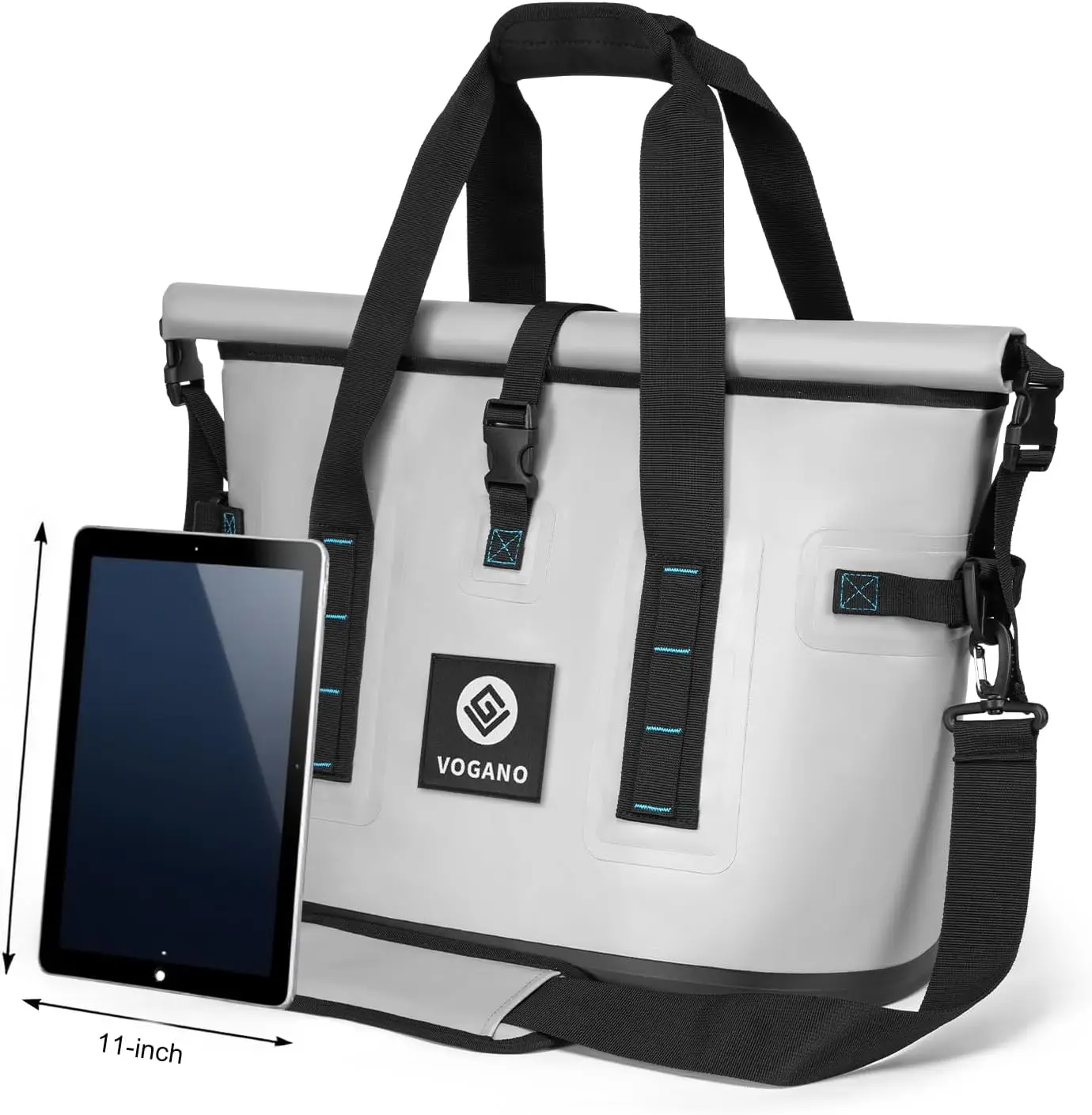 

40 Can Soft Cooler Bag - Insulated Leak-Proof Large Cooler Bag with Roll-Top Waterproof Seal | Portable Ice Chest for Camping