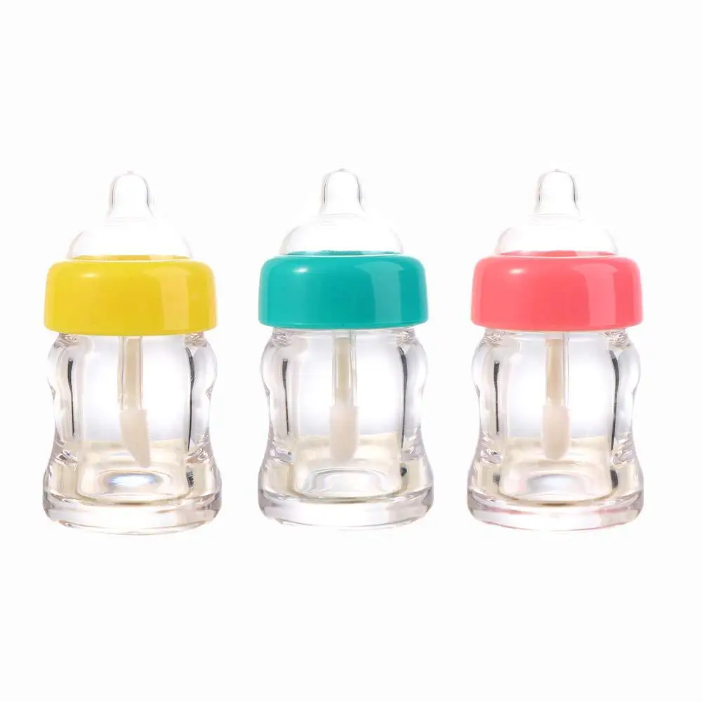 Tubo de lápiz labial creativo DIY, botella de leche de 7ml, botella de brillo de labios con forma, tubo de brillo de labios vacío, botella recargable