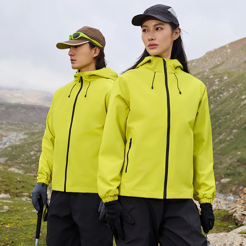 

Unisex Outdoor Jacket, Custom Jacket, Windproof, Waterproof, Stain-Resistant, Warm and Breathable