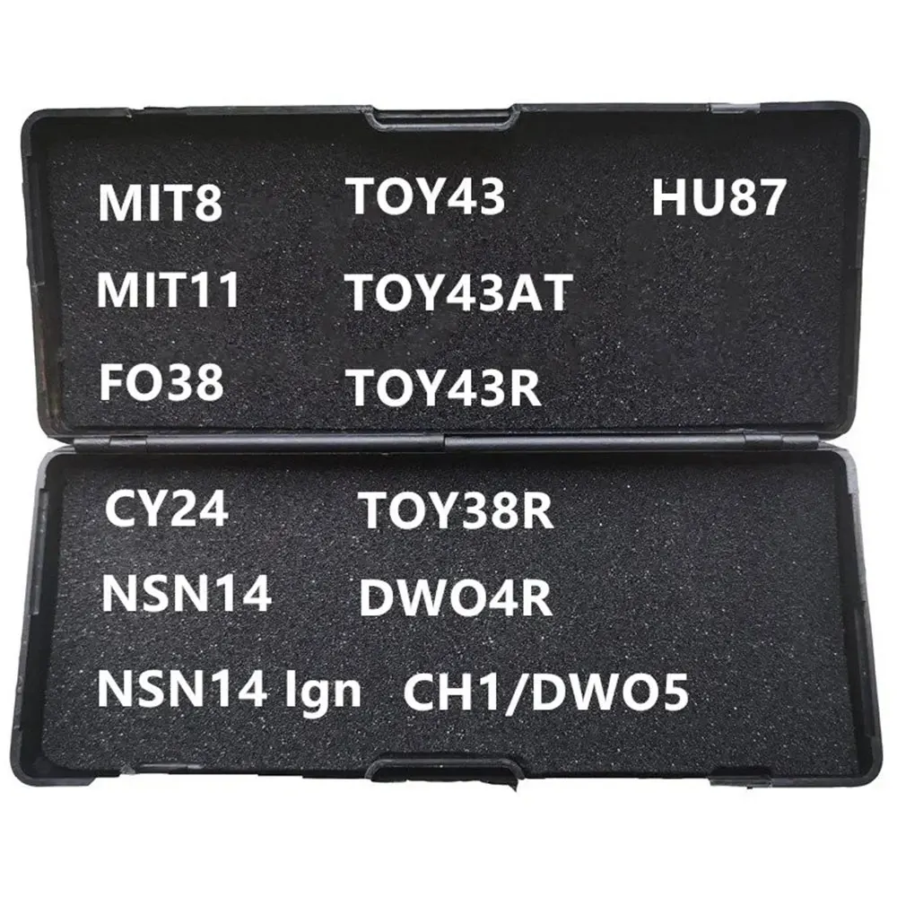 Lishi 2 In 1 Tool TOY43Ign TOY38R Locksmith Tool for Car Key