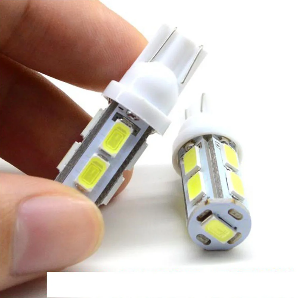 10 pieces T10 9SMD 5630 5730 for all cars Car Led light, T10 9LED, Wedge BULB W5W led light 5730 LAMP