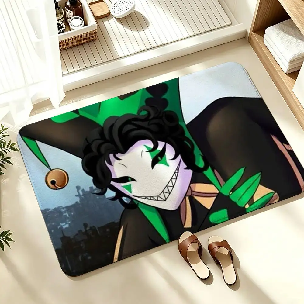 TFC The Freak C-Circus H-Harlequin  Soft Absorbent Decorative Floor Mat for Bathroom Entryway Living Room