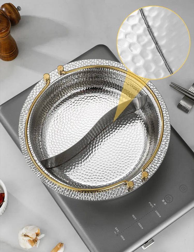 

Zml stainless steel sukiyaki cookware - commercial grade sukiyaki pot & oden hot pot