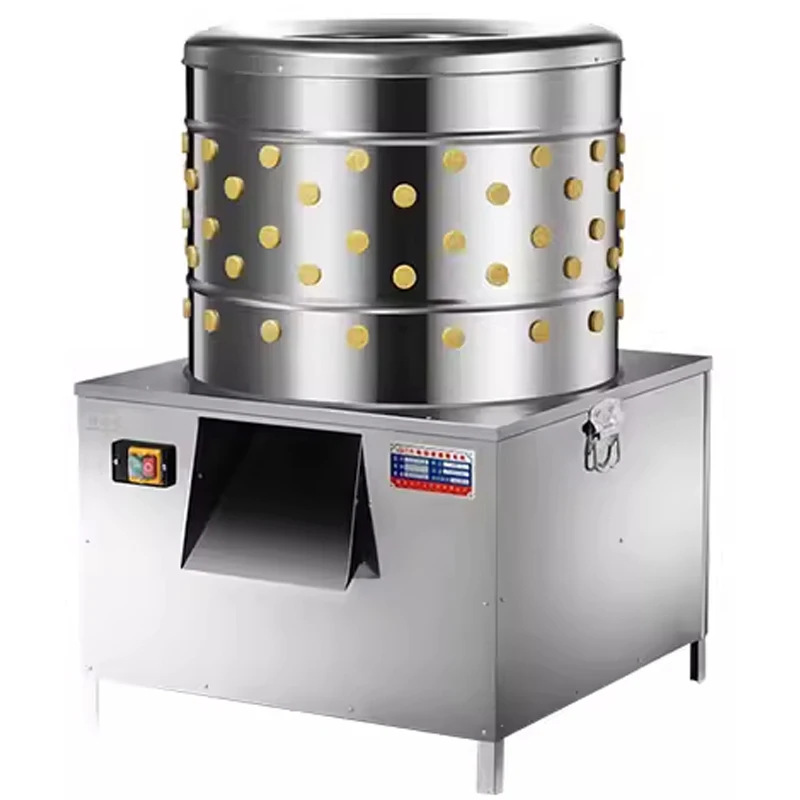 

Automatic Poultry Plucking Machine Stainless Steel Construction High-Efficiency Operation 50 Series Chicken and Duck(Customized)