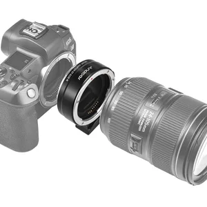 Andoer EF-EOS R AUTO FOCUS CAMERA LENTE El anillo de adaptador es una imagen para lentes canon EF EF-S a Canon EOS R RF Mount Camilas de cuadro completo 6 mejor adaptador de ventas canon RF - №1