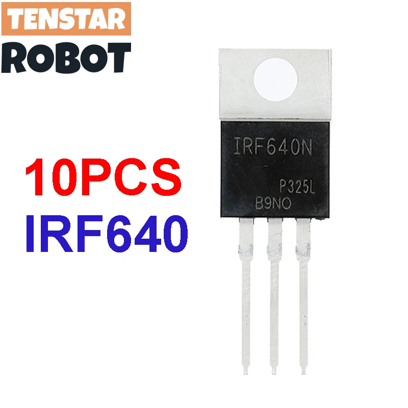 10pcs LM317T L7805 IRF640 IRF740 IRF840 IRFZ44N IRF3205 Transistor TO-220 Voltage Regulator L7805CV MOSFET IRF640N