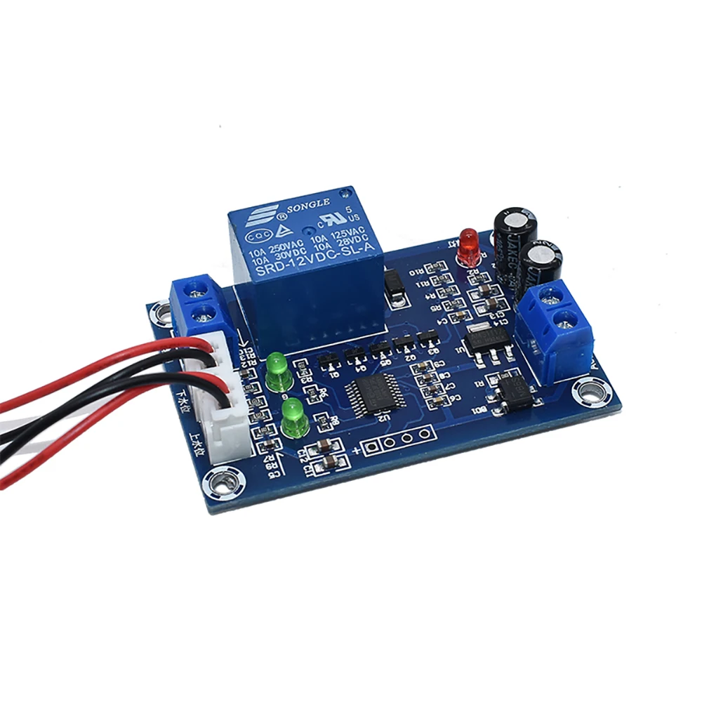 LIZAO Automatic 12V Relay Output Water Level Controller Switch for Water Pump Level Control XH-M203
