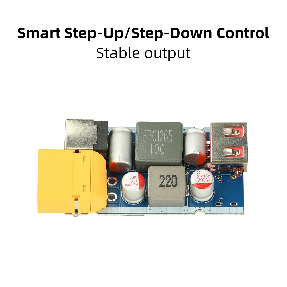 140W+65W Buck-Boost Fast Charging Module Step Up/Down Charging Protection Board PD&QC Full-Protocol USB+Dual Type C+XT30/XT60